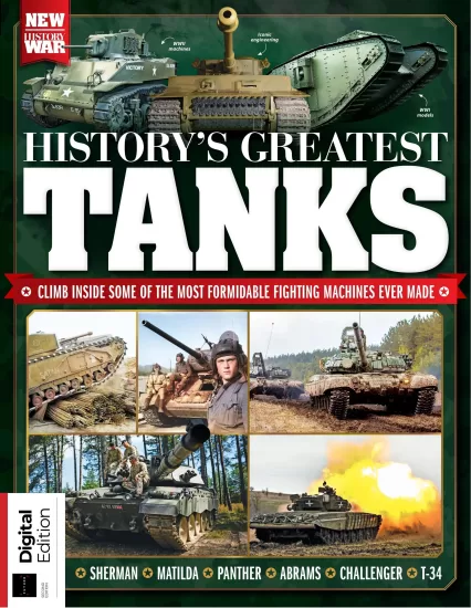 History of War – History’s Greatest Tanks, 2nd Edition 2024 战争史 – 历史上最伟大的坦克，2024-易外刊-英语外刊杂志电子版PDF下载网站