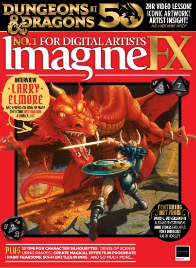 ImagineFX-2025.01月号247期下载电子版PDF订阅-易外刊-英语外刊杂志电子版PDF下载网站