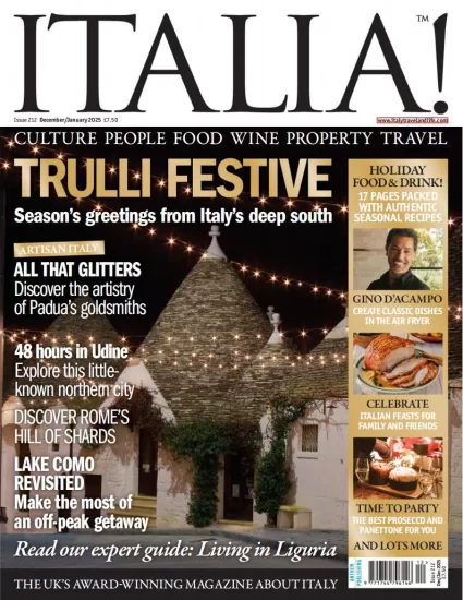 Italia! Magazine–意大利杂志2024.12&2025.01月号下载电子版PDF网盘订阅-易外刊-英语外刊杂志电子版PDF下载网站