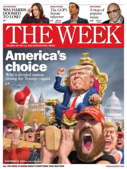 The Week USA-周刊报道2024.11.15期下载PDF电子版Issue 1209网盘订阅-易外刊-英语外刊杂志电子版PDF下载网站