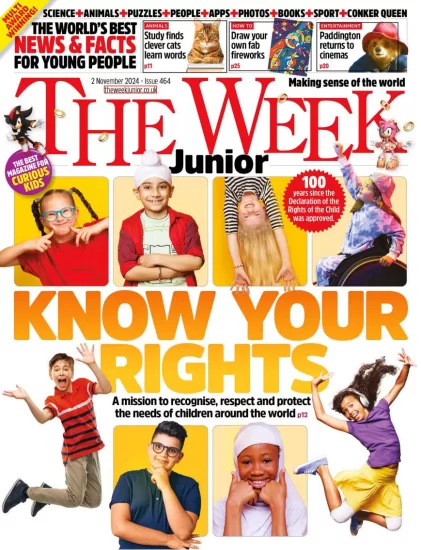 The Week Junior UK-青少年周刊2024.11.02期下载PDF电子版网盘杂志Issue 464订阅-易外刊-英语外刊杂志电子版PDF下载网站