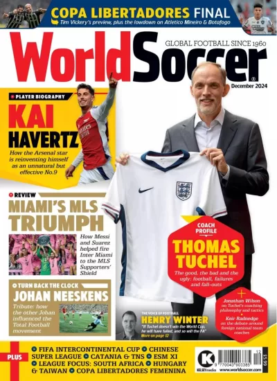 World Soccer-世界足球杂志2024.12月号下载PDF电子版网盘订阅-易外刊-英语外刊杂志电子版PDF下载网站