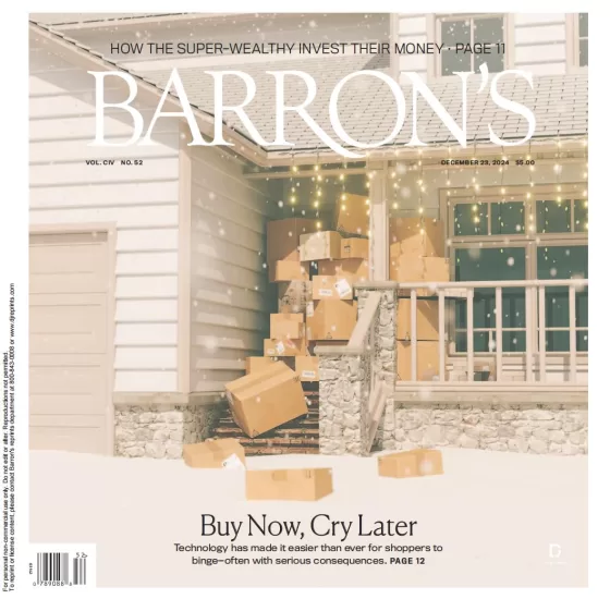 Barrons-巴伦周刊2024.12.23期下载电子版PDF网盘杂志订阅-易外刊-英语外刊杂志电子版PDF下载网站