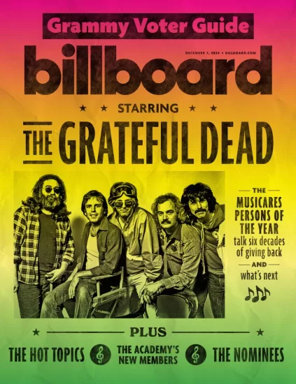 Billboard Magazine-公告牌2024.12.07期下载PDF电子版网盘杂志订阅-易外刊-英语外刊杂志电子版PDF下载网站