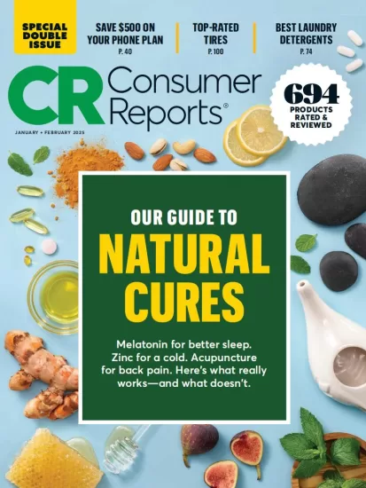 Consumer Reports-消费者报告2025.01&02月号下载PDF电子版杂志订阅-易外刊-英语外刊杂志电子版PDF下载网站