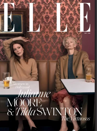 ELLE[美国]时尚杂志2024.12&2025.01月号下载电子版PDF网盘订阅-易外刊-英语外刊杂志电子版PDF下载网站