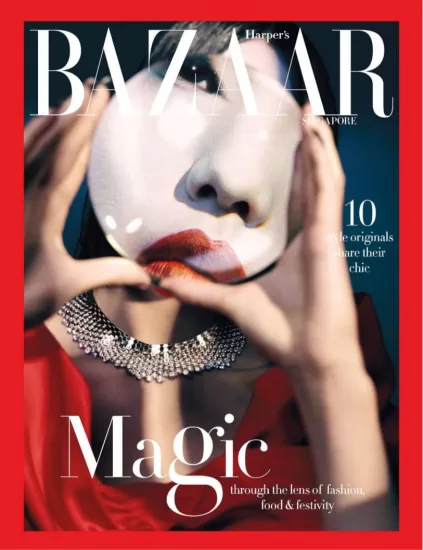 Harper’s Bazaar Singapore-时尚芭莎2024.12月号下载PDF电子版网盘订阅-易外刊-英语外刊杂志电子版PDF下载网站