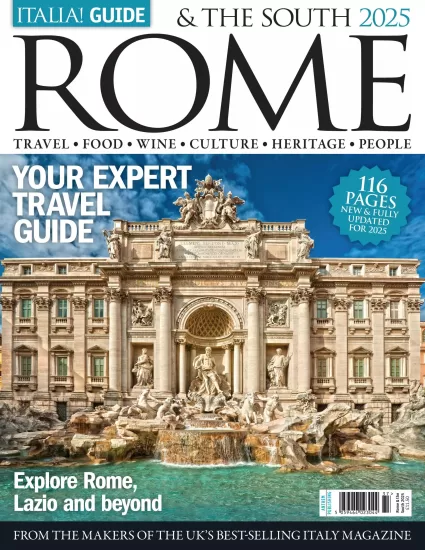 Italia Guide – Rome & The South, 2025 意大利指南 – 罗马和南方，2025-易外刊-英语外刊杂志电子版PDF下载网站