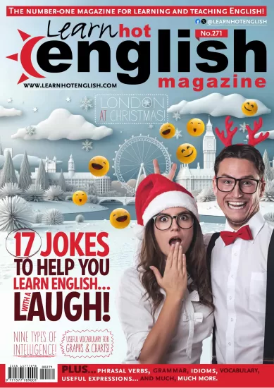 Learn Hot English-流行英语2024.12月号Issue 271期订阅-易外刊-英语外刊杂志电子版PDF下载网站