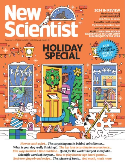 New Scientist USA-新科学家2024.12.14期下载PDF电子版网盘杂志订阅-易外刊-英语外刊杂志电子版PDF下载网站