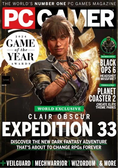 PC Gamer UK-电脑游戏玩家2025.01月号下载PDF电子版网盘杂志订阅-易外刊-英语外刊杂志电子版PDF下载网站