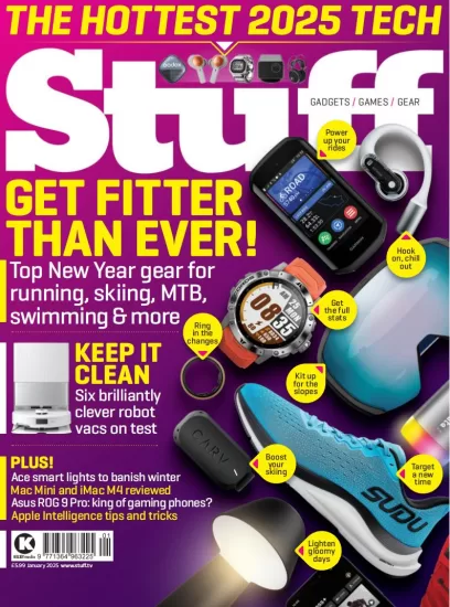 Stuff UK-2025.01月号下载PDF电子版杂志网盘订阅-易外刊-英语外刊杂志电子版PDF下载网站