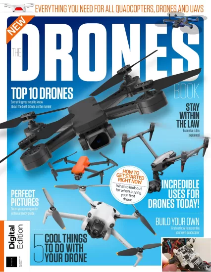 The Drones Book – 14th Edition, 2024 无人机书 – 第 14 版，2024-易外刊-英语外刊杂志电子版PDF下载网站