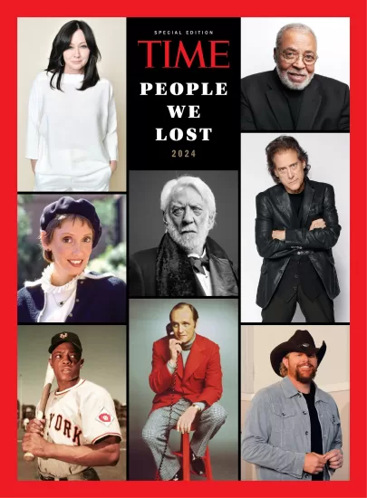 Time Special Edition – People We Lost, 2024 时代周刊特别版 – 我们失去的人，2024-易外刊-英语外刊杂志电子版PDF下载网站