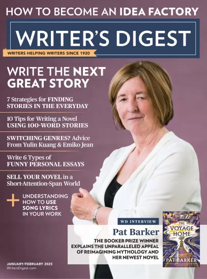 Writer’s Digest-作家文摘2025.01&02月号下载英文写作杂志订阅-易外刊-英语外刊杂志电子版PDF下载网站