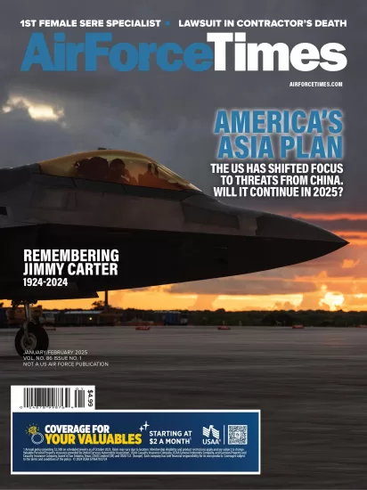 Air Force Times-空军时报2025.01&02月号下载订阅-易外刊-英语外刊杂志电子版PDF下载网站