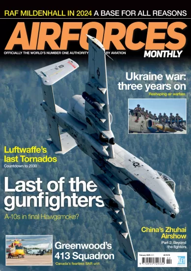 AirForces Monthly-空军月刊2025.02月号下载订阅-易外刊-英语外刊杂志电子版PDF下载网站