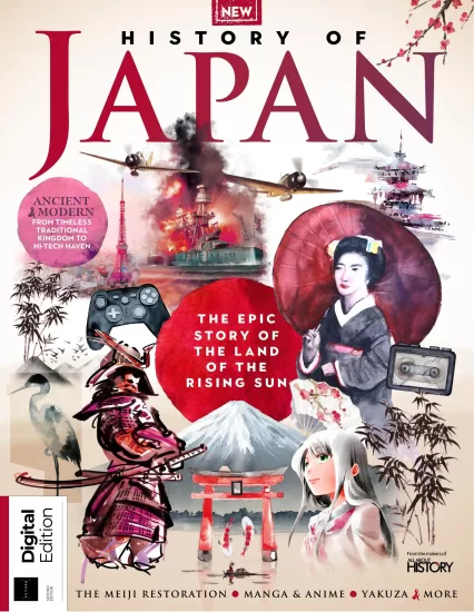 All About History – History of Japan, 2nd Edition 2025 关于历史的一切：日本历史，第2版 2025年-易外刊-英语外刊杂志电子版PDF下载网站