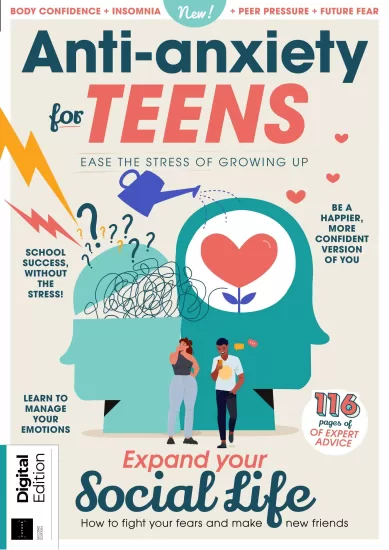 Anti-Anxiety For Teens – 2nd Edition, 2025 青少年抗焦虑 – 第2版，2025年-易外刊-英语外刊杂志电子版PDF下载网站