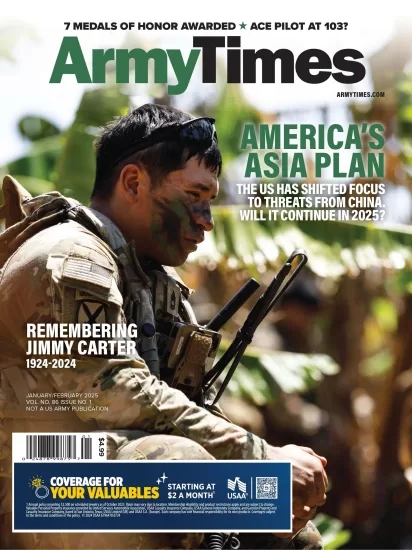 Army Times-陆军时报2025.01&02月号下载订阅-易外刊-英语外刊杂志电子版PDF下载网站