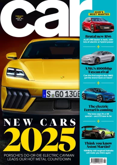 CAR UK-英国汽车杂志2025.02月号下载电子版订阅-易外刊-英语外刊杂志电子版PDF下载网站