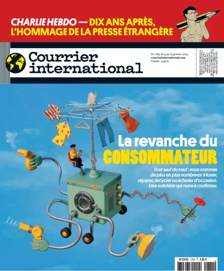 Courrier International – 9 Janvier 2025-易外刊-英语外刊杂志电子版PDF下载网站