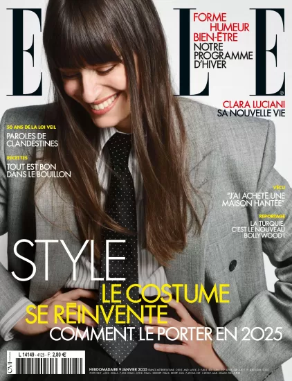 Elle France N.4125 – 9 Janvier 2025-易外刊-英语外刊杂志电子版PDF下载网站