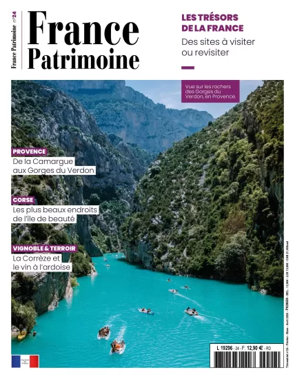 France Patrimoine N°24 – Février-Mars-Avril 2025-易外刊-英语外刊杂志电子版PDF下载网站