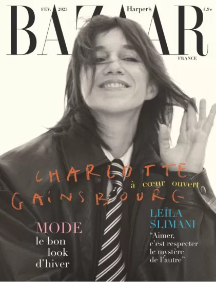 Harper’s Bazaar France-时尚芭莎2025.01月号下载电子版PDF订阅-易外刊-英语外刊杂志电子版PDF下载网站