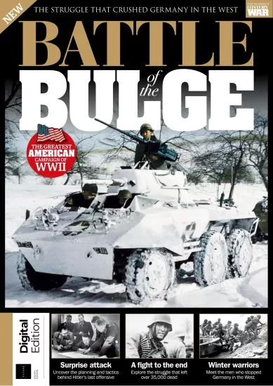 History of War – Battle Of The Bulge, 8th Edition 2025 战争史 – 突出部之役，第8版 2025-易外刊-英语外刊杂志电子版PDF下载网站