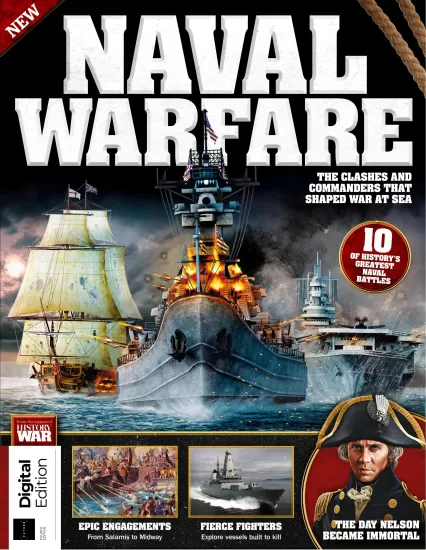 History of War – Naval Warfare, 4th Edition 2025 战争史：海军战争，第4版 2025年-易外刊-英语外刊杂志电子版PDF下载网站