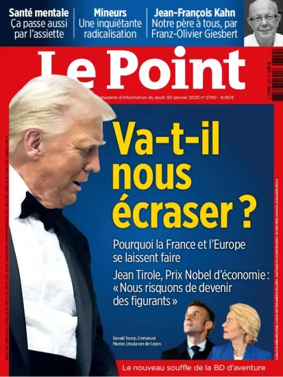 Le Point – N. 2740 – 30 Janvier 2025-易外刊-英语外刊杂志电子版PDF下载网站