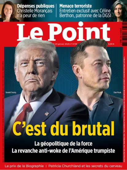 Le Point N.2739 – 23 Janvier 2025-易外刊-英语外刊杂志电子版PDF下载网站