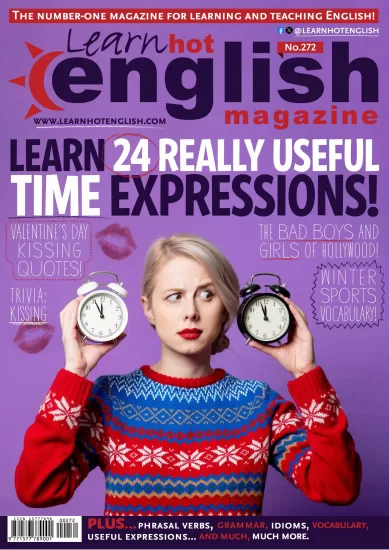 Learn Hot English-流行英语2025.01月号Issue 272期PDF电子版下载订阅-易外刊-英语外刊杂志电子版PDF下载网站