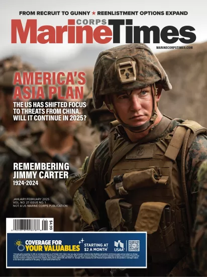 Marine Corps Times-海军陆战队时报2025.01&02月号下载订阅-易外刊-英语外刊杂志电子版PDF下载网站