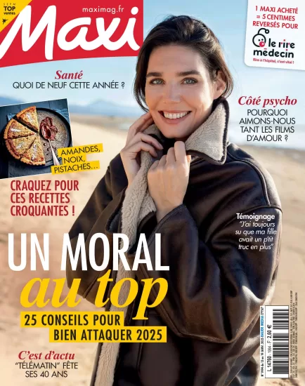 Maxi France N.1994 – 13 Janvier 2025 法国语女性杂志-易外刊-英语外刊杂志电子版PDF下载网站