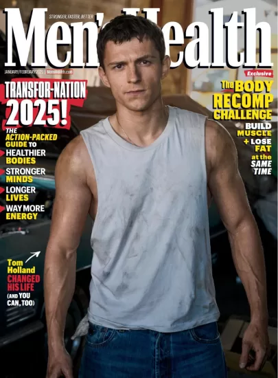 Men’s Health USA-男士健康杂志2025.01&02月号下载PDF电子版网盘订阅-易外刊-英语外刊杂志电子版PDF下载网站