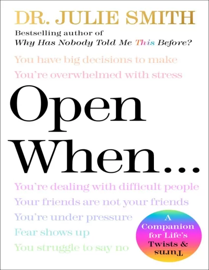 【亚马逊畅销书】开放时间：人生曲折的伴侣 Open When: A Companion for Life’s Twists and Turns by Julie Smith-易外刊-英语外刊杂志电子版PDF下载网站