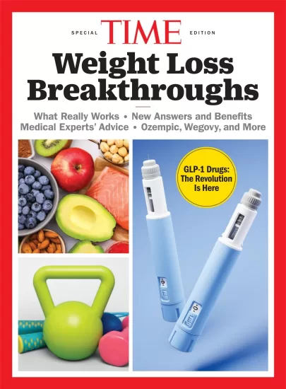 TIME Special Edition – Weight Loss Breakthrough 2025 时代杂志特别版——2025年减肥突破-易外刊-英语外刊杂志电子版PDF下载网站