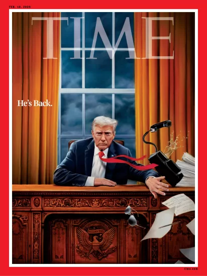 TIME USA-时代周刊2025.02.10期电子版PDF下载订阅-易外刊-英语外刊杂志电子版PDF下载网站