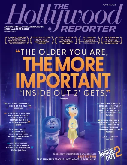 The Hollywood Reporter-好莱坞报道2025.01.07期下载订阅-易外刊-英语外刊杂志电子版PDF下载网站