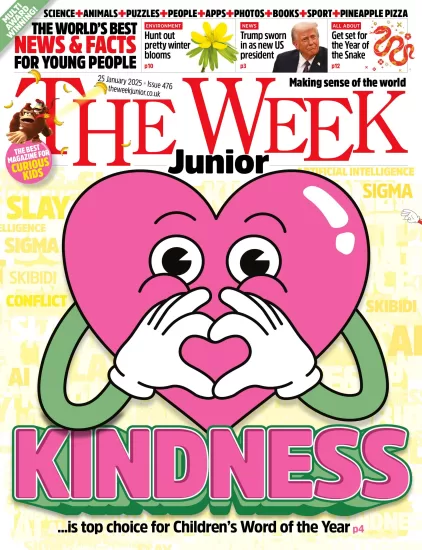 The Week Junior UK-青少年周刊2025.01.25期下载PDF电子版网盘Issue 476杂志订阅-易外刊-英语外刊杂志电子版PDF下载网站