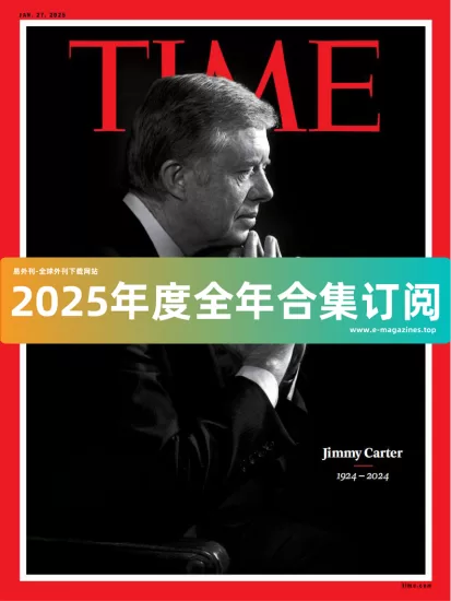 TIME 时代周刊2025年全年合集电子版PDF下载订阅-易外刊-英语外刊杂志电子版PDF下载网站