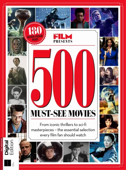 Total Film Presents 500 Must See Movies – 5th Edition 2025 Total Film 推荐 500 部必看电影 – 第五版 2025-易外刊-英语外刊杂志电子版PDF下载网站