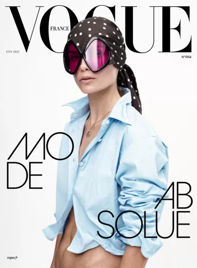 Vogue France – Février 2025-易外刊-英语外刊杂志电子版PDF下载网站