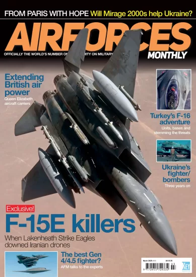 AirForces Monthly-空军月刊2025.03月号下载订阅-易外刊-英语外刊杂志电子版PDF下载网站