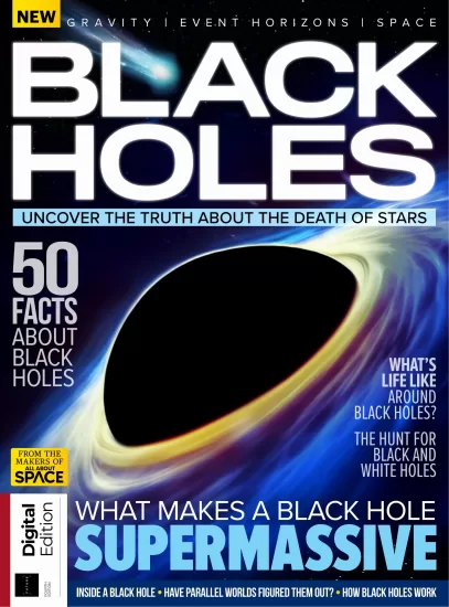 All About Space Black Holes – 4th Edition 2025 关于太空黑洞的一切- 第四版 2025-易外刊-英语外刊杂志电子版PDF下载网站