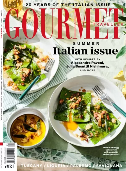 Australian Gourmet Traveller-澳大利亚美食旅行者2025.03月号下载订阅-易外刊-英语外刊杂志电子版PDF下载网站