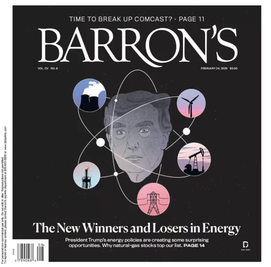 Barron’s Magazine-巴伦周刊2025.02.24期下载电子版PDF网盘杂志订阅-易外刊-英语外刊杂志电子版PDF下载网站