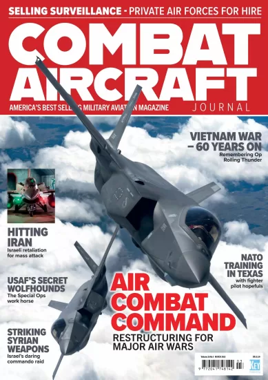 Combat Aircraft-战斗机杂志2025.03月号下载PDF电子版网盘订阅-易外刊-英语外刊杂志电子版PDF下载网站